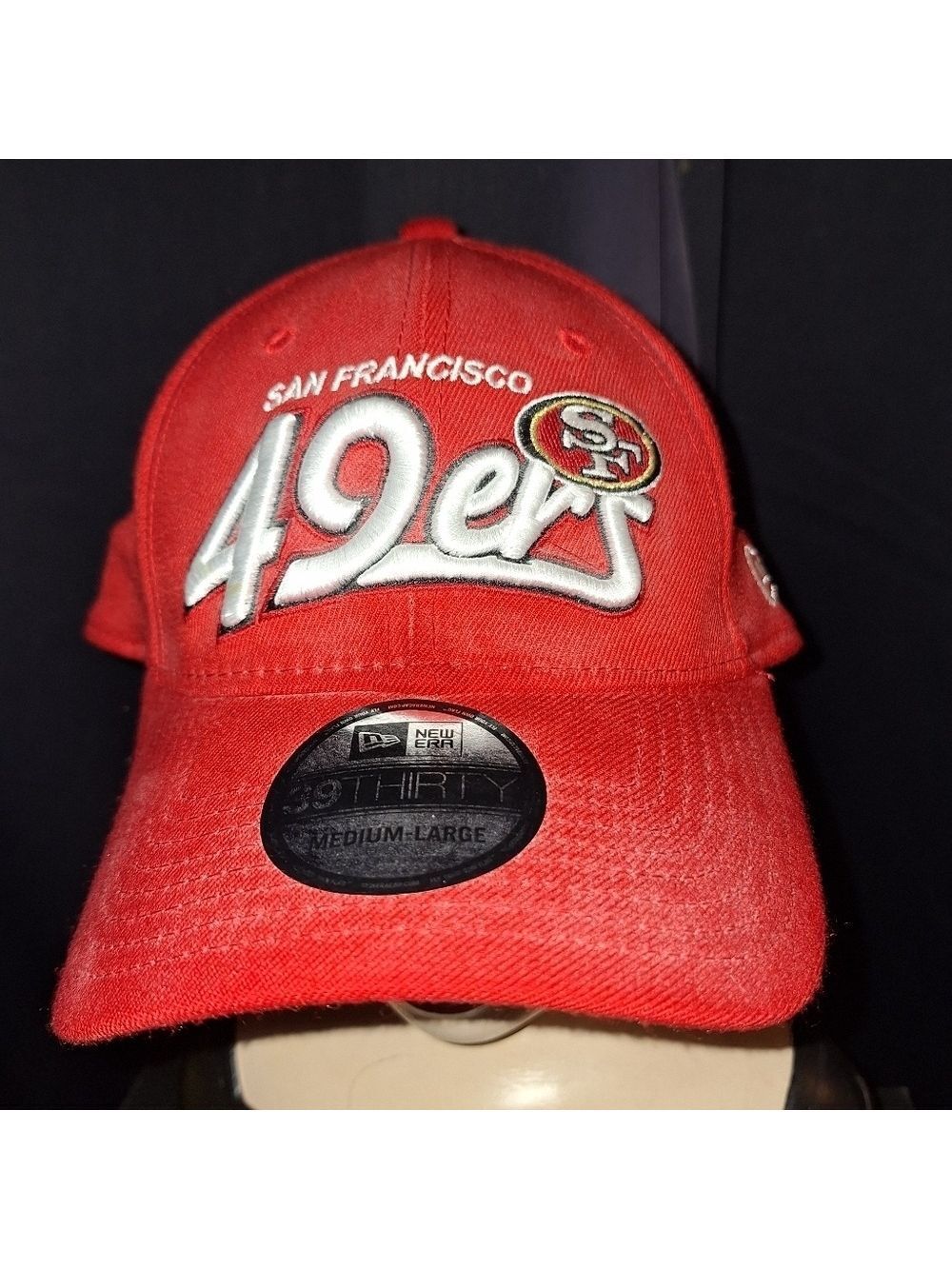 New Era San Francisco 49ers Red Black Hat